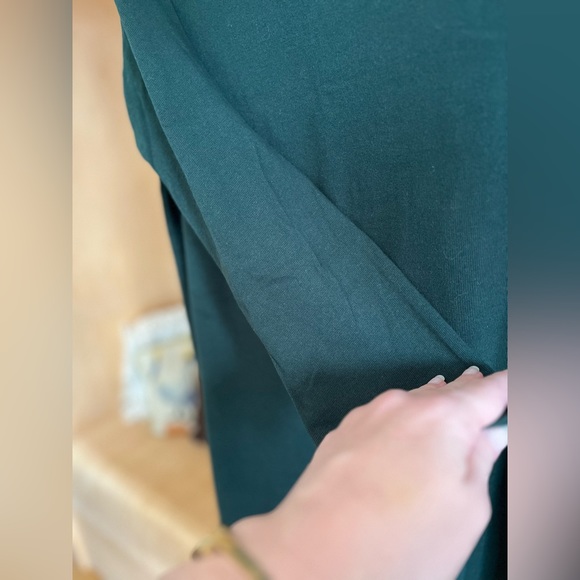 Rich Forrest Green Dress ~ KowTow ~ Size S - Picture 9 of 9